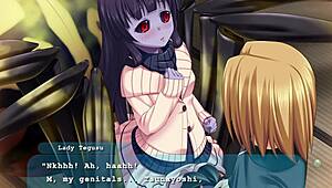 Princess X Fan Disc Ep2 - Detailed Sex Scene With Spiderwomen In Anime Hentai Game