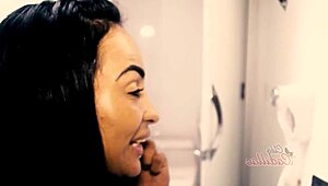 Cleo Cadillac Goes To Motel To Lick Friend's Pussy In Bisexual Lesbian Cunilingus