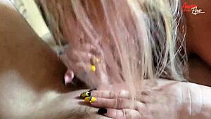 My Hot Stepmom Drives Me Wild with Foot Fetish Fuck