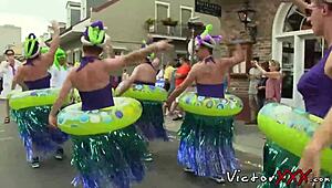 that skinny gay guy fingered his ass before bareback anal in the bathroom.