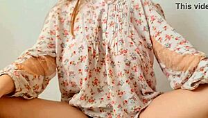 young student showin off her big tits, oops forgot my cam on - luxuryorgasm