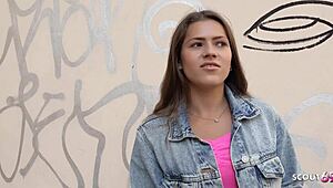 yo serina gomez, wanna pickup and bang at this model job in public?