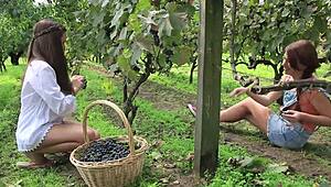 Hannah Sweet and Subil Arch Engage in Lesbian Fingering