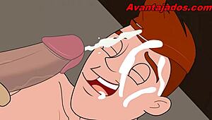 Brazilian Cartoon Gay Pervert In The Forest