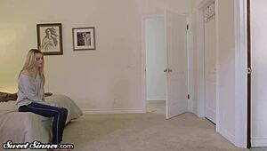 Sweetsinner Kenna James Enjoys Playful Lovemaking with Best Friend in Shower