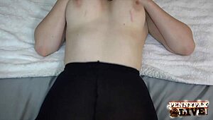 redhead penny pax teases with dirty talk in hot pov jerk off guide