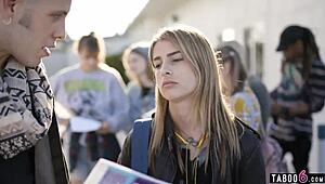 latina college teen alina lopez at party thinks she’s a guy. wild oral fun unfolds