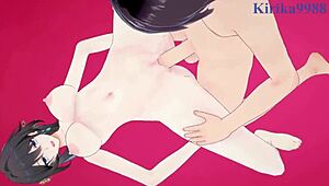 Ruan Mei and Xueyi share intense emotional sex in Honkai Star Rail hentai