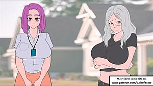 Spanish Femdom Humiliates Slave at Party with CBT