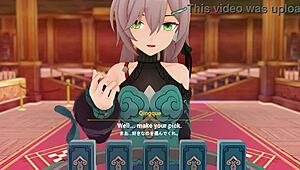 Qingque and Jing Yuan in an Anime Game Scene