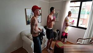 业余群P派对第一部埃里克·迪亚兹开干