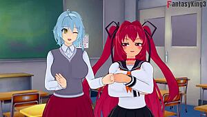 Shinmai maou ntr testament 2 bully borning part1 watch the full movie on ptrn fantasyking3