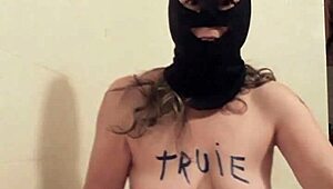 i humiliate myself as french slave with uro