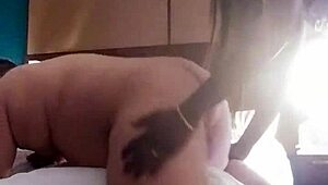 Latino meets black shemale for an intriguing encounter