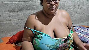 Grande Carga de Cum na Cara de Minha Madrasta!