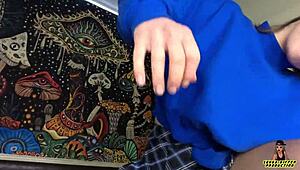 Wow! First Messy Facial for My Cute Blonde Stepsis! She Took It Like a Champ!