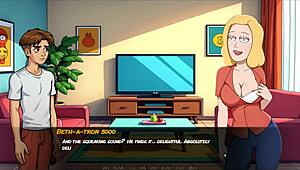 Beth Transforms into Sexbot in Wild Portal Porn Demoniums Hentai Game Ep 2