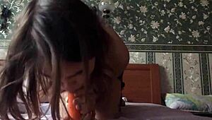 Hey, Watch This Teen Solo with Dildo?