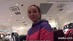 This fantastic czech nympho got tempted and banged hard in pov