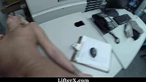 hey, teen troublemaker gets slammed hard by mall cop - lifterx