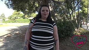 Jade, the Chubby French Slut, Loves Hard Double Penetration in Wild Group Action.