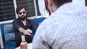 indian couple banging hard with newly married wife taking it