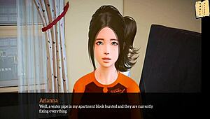 My new family 275: Redhead anime girl with small tits and big ass