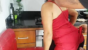 I fuck my best friend's huge-ass stepmother roughly