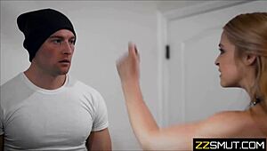 Old Dude Grooms Young Guy To Fuck His Girlfriend