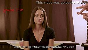 Poor Teen Endures Brutal Punishment from Her Ruthless Master