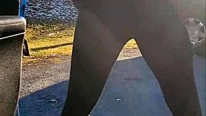 Ever seen tampon insertion turn into roadside pee gargling?