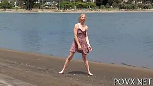 Naked Gal Gets Drilled Hard In Pov