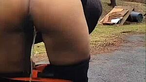 Ever seen tampon insertion turn into roadside pee gargling?