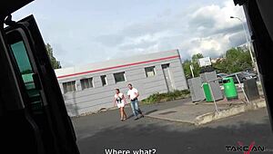 Picked up a curvy babe for wild van banging. She rode hard in cowgirl!