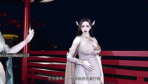 瘦瘦的老头操中国美女！