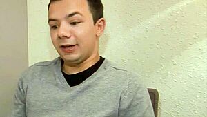 deutsche studentin teen 18+ does sex casting with stranger and bangs him hard 😜