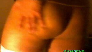 Shemale amateur in lingerie showing ass 😈