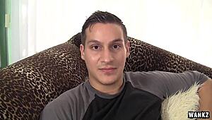 Stud drenches Caroline's panties