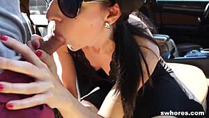 Amateur Street Whores In POV Deepthroat Compilation