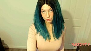 step-sister botches self-defense lesson, ends up in wild cowgirl ride.