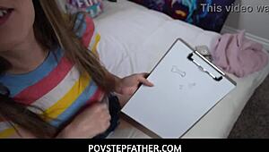 Povstepfather Deals with Stepdaughter Kyler Quinn's Bad Attitude