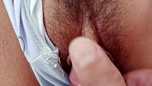 xxx hijastra lets me touch her wet pussy when we’re alone at home