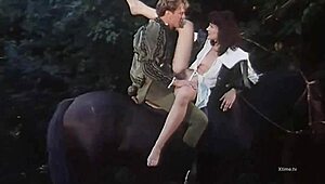 嘿，想看这个意大利复古明星怎么处理硬核肛交？