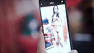 indian couple banging hard with newly married wife taking it