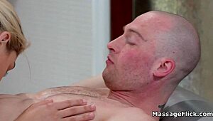 deep throating and cock riding masseuse