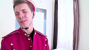 Anal Lover Aurelly Rebel Enjoys Deep Threesome In Hotel Room