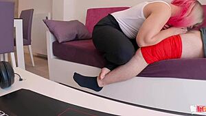 Stepson, are you fucking and cumming in your stepmother's pussy alone at home?