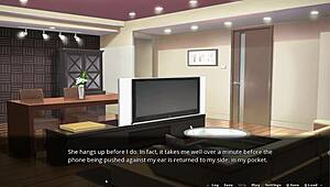 Hey, check Aya in this wild hentai game bent over for action!