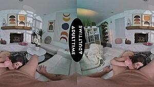 All-natural Chanel Camryn quivers in orgasms from Kyle Mason's big dick