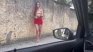 Asking For Information On The Street To The Hot Girl At The Bus Stop